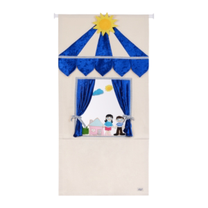 Puppet Theatre — Blue & Silver
